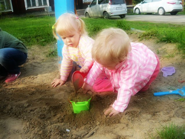 Первые совместные штришки!