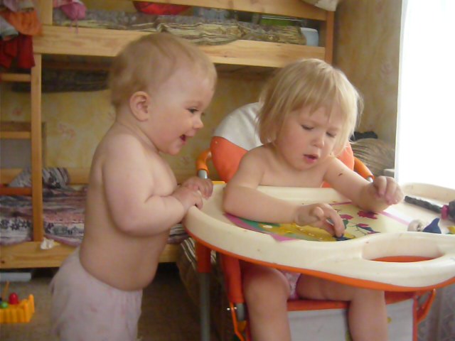 Первые совместные штришки!