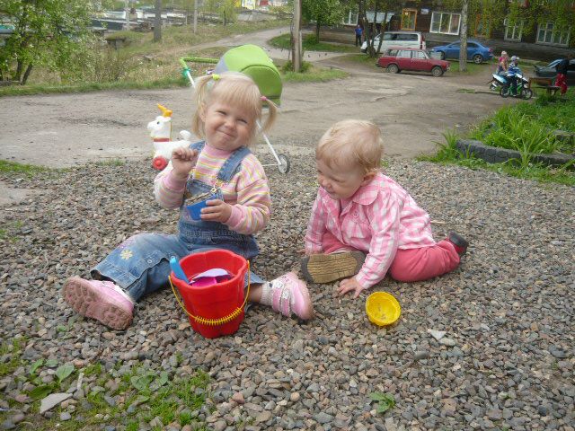 Первые совместные штришки!