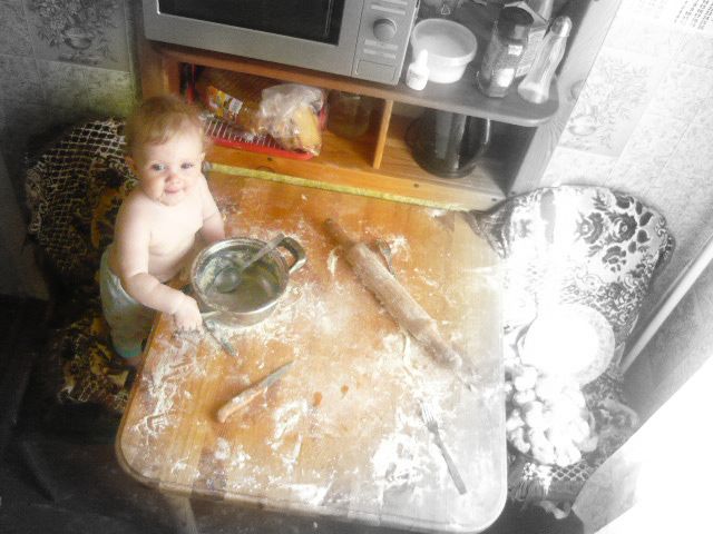 Первые совместные штришки!