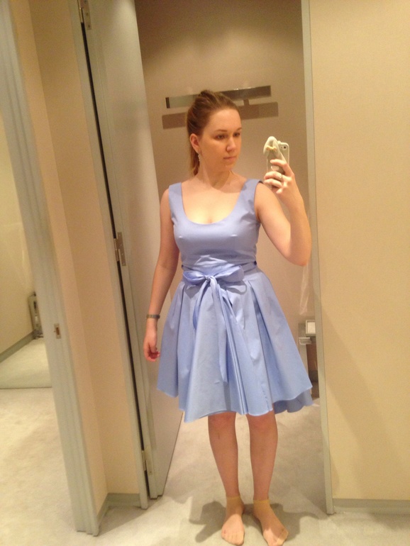 Платье для крестин сына)