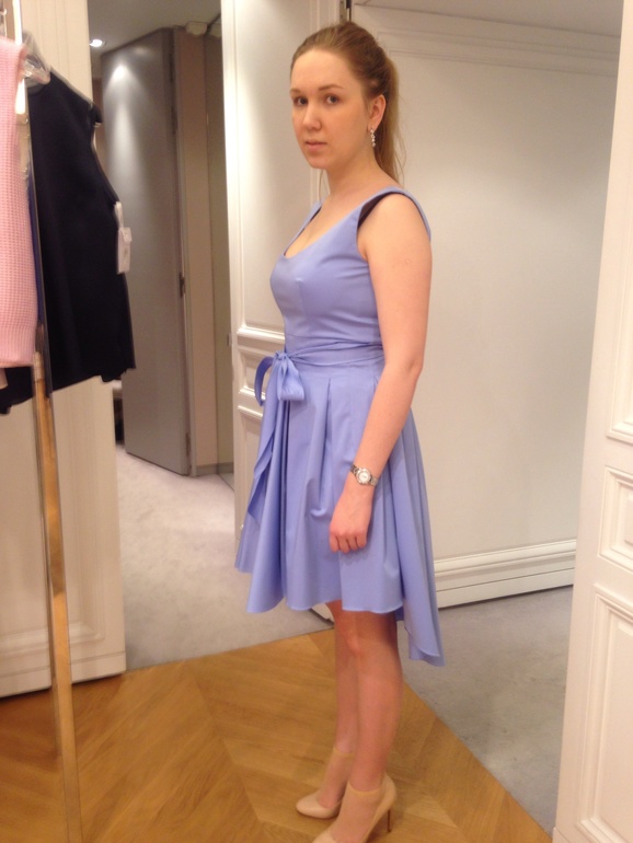 Платье для крестин сына)