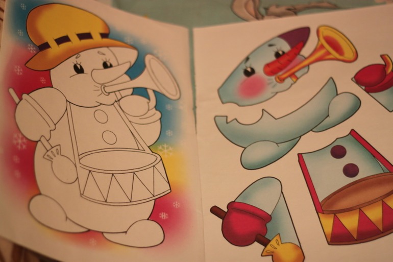 К Новому Году Готов!  Подготовка в декабрьским заданиям для девочек 6 и 1,8 лет.