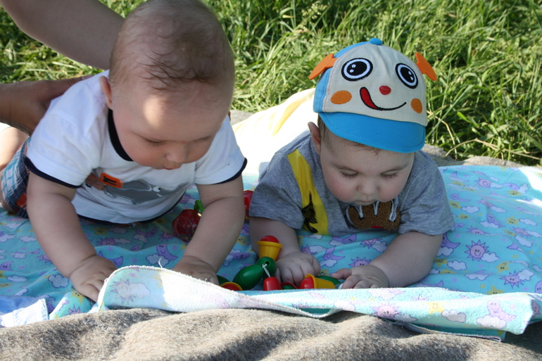 Максимочке 7 месяцев