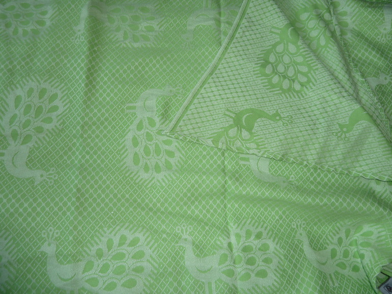 Дидимос Павлины лайм, хлопок/конопля