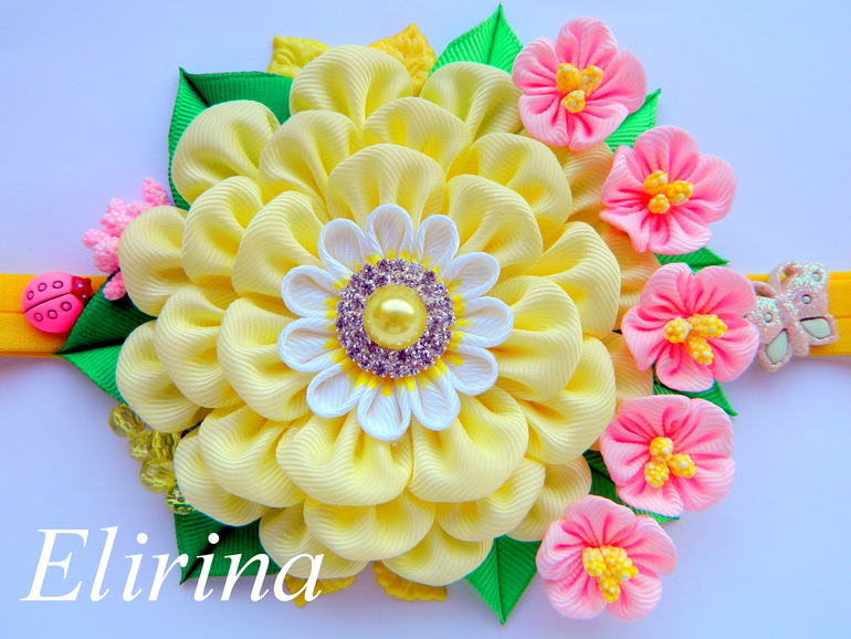 Мои любимые канзаши!