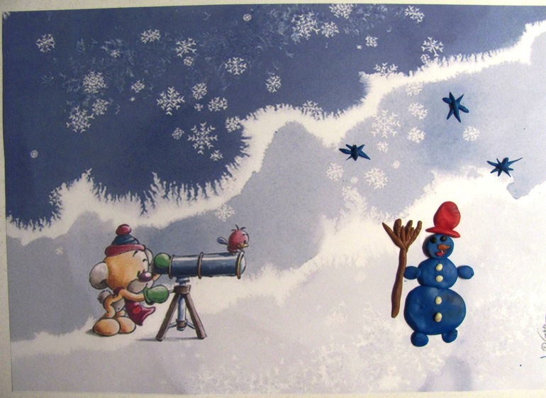 Наши чудо-аппликации из пластилинчика