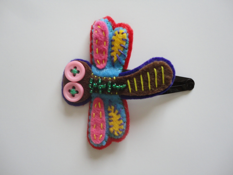 Заколочки из фетра