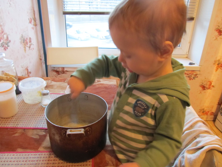 продолжаем Цветные фрукты