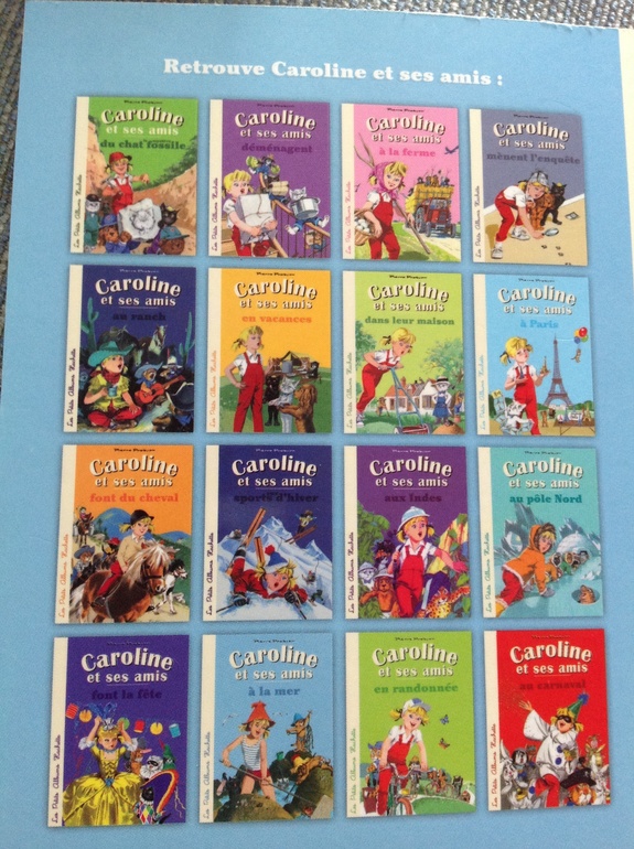 Серия книг про Каролин и ее питомцев- из Франции