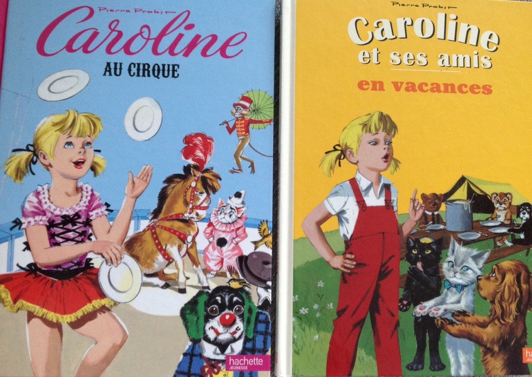 Серия книг про Каролин и ее питомцев- из Франции
