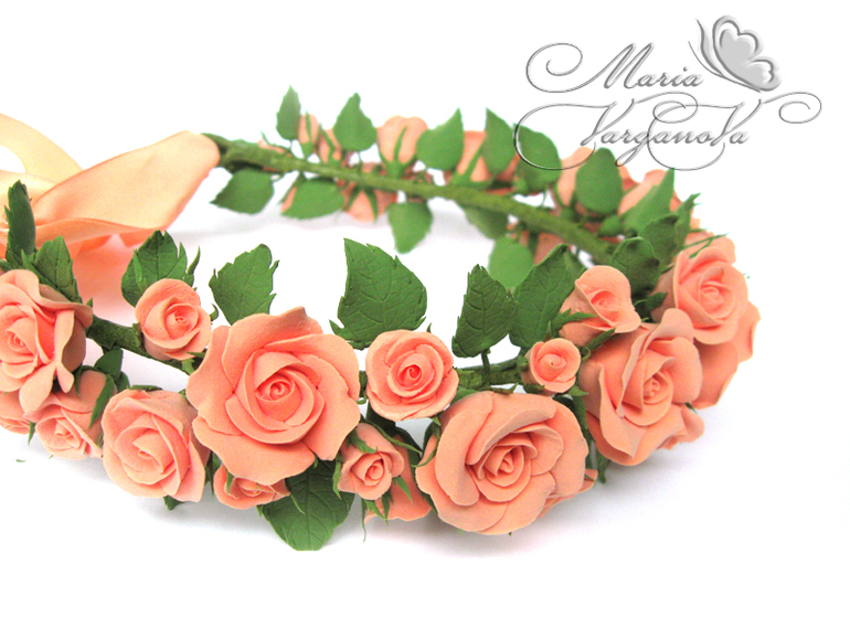 Моя красавица... Или веночек для любимой дочки...