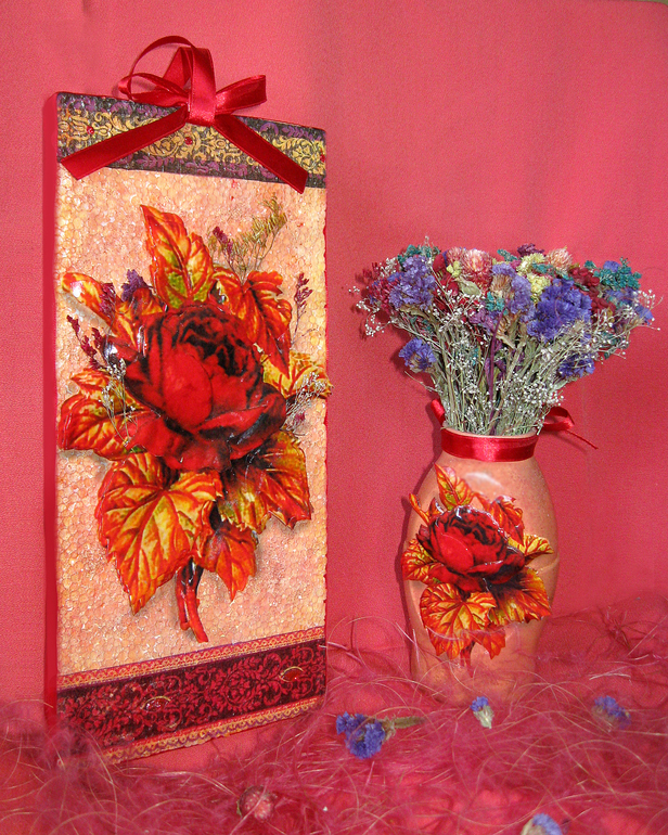 Мои декупажные поделочки )