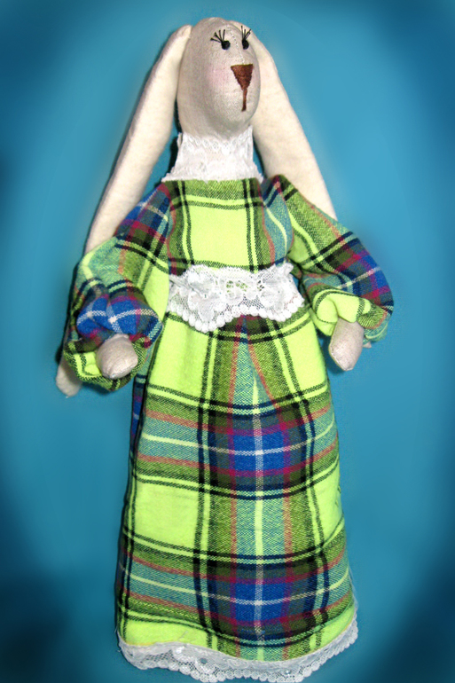 Моя первая заяка-тильда