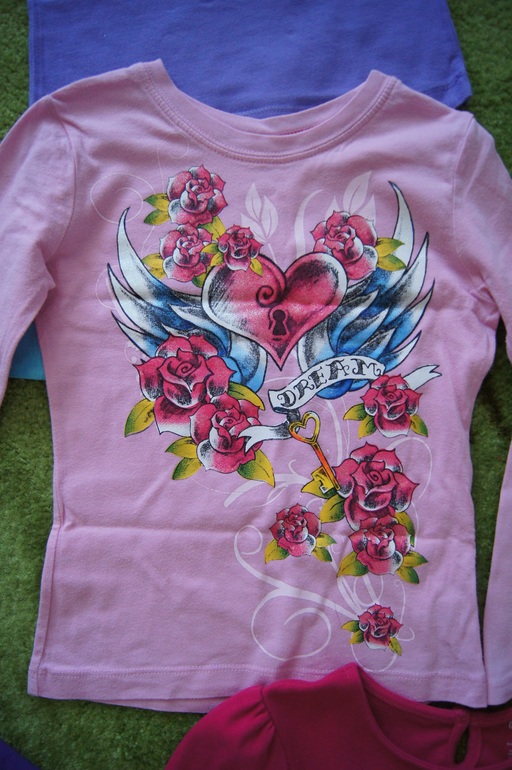 Childrenplace и Gymboree лонгсливы б/у, 6 штук, на 4 года, за все 550 руб.