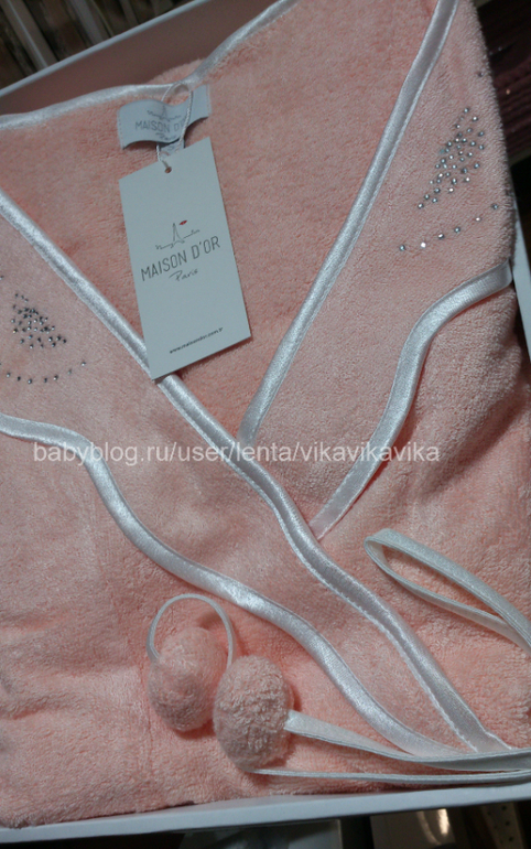 Халаты из тонкой махры-бамбук, вафля от франц. марки *M*a*i*s*o*n D*o*r *