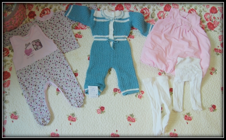 Одежда для девочки от 0 до 6 мес .Цены от 100 рублей)))