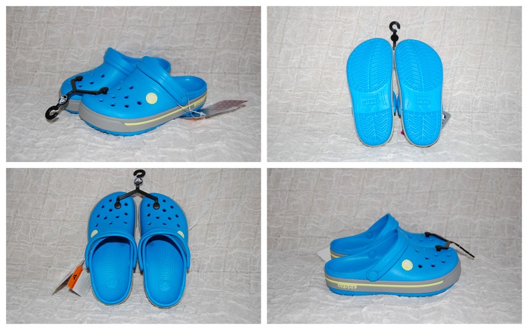 В наличии 144 пары! Новые детские Кроксы (Crocs) Оригиналы - Весна / Лето от С2/3 до J5