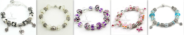 Серебряные браслеты с шармами под Пандору для нас любимых - НА ЗАКАЗ!