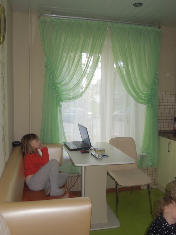 Моя маленька - большая кухня 6 кв м