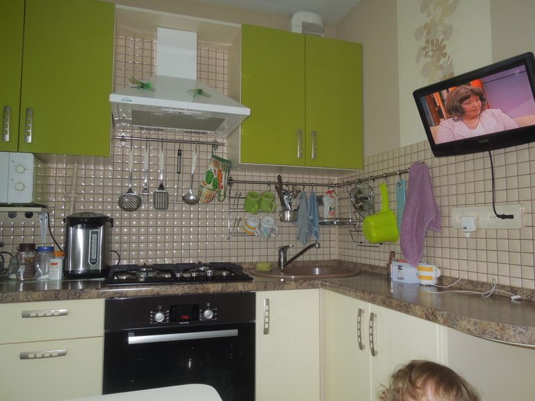 Моя маленька - большая кухня 6 кв м