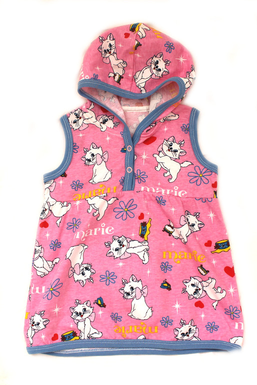 Аппликация и летнее платье-туника.