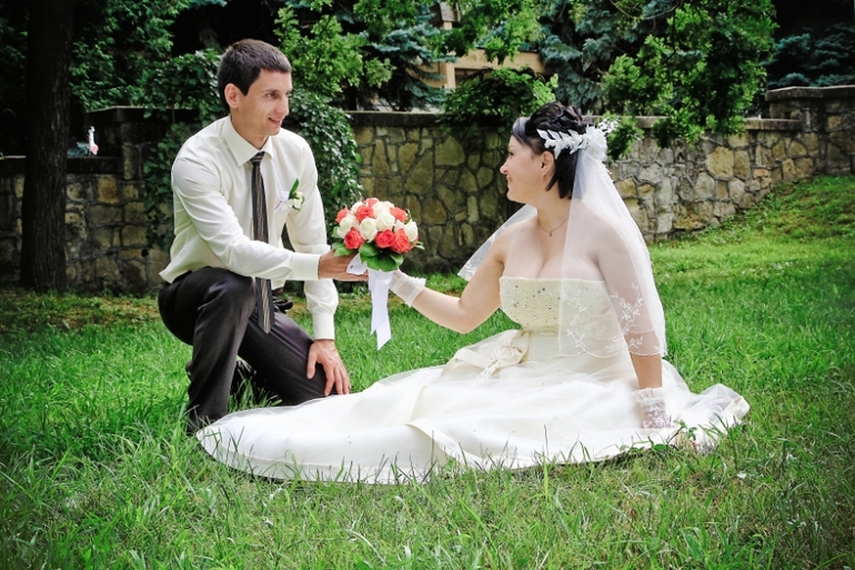 наш свадебный денёк!