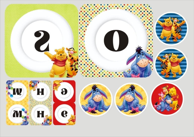 наша подготовка ко 2ому дню рождению в стиле Винни пух