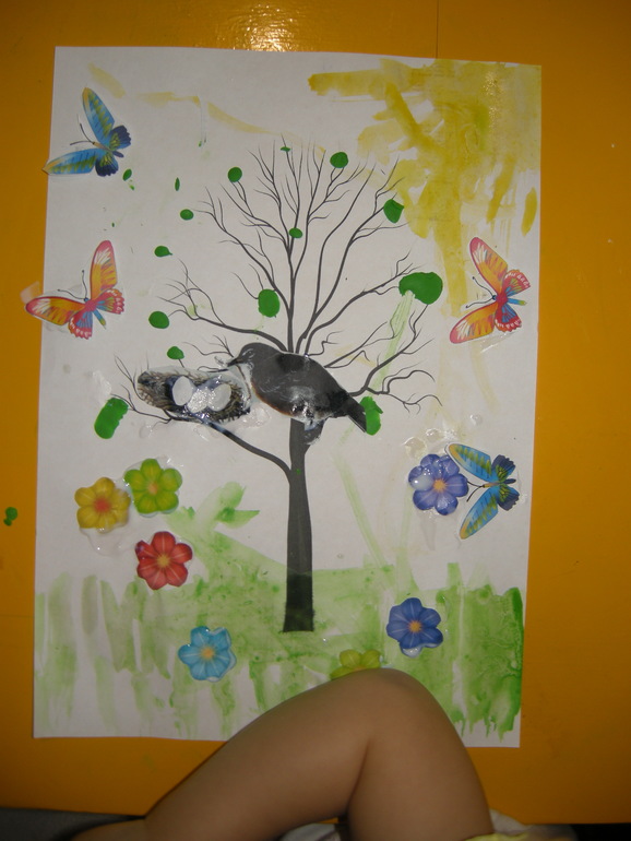 А-ля Монтессори №2 "Приметы весны" (Вика 1,10)