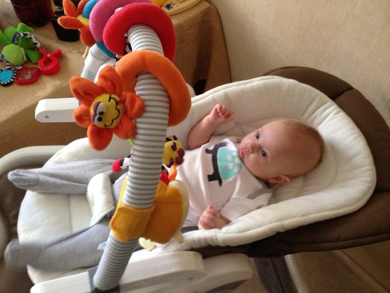 Похвалю наш стульчик-шезлонг!!!