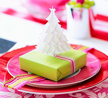 Новогодняя сервировка стола