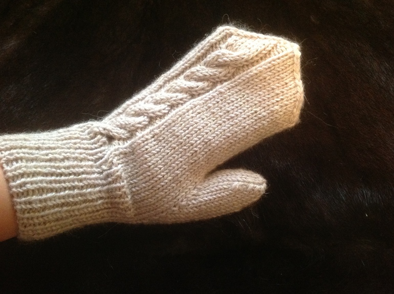 Варежки из Lanalux