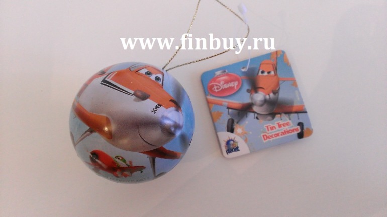 Новогодний шар с конфетами Цена: 95 руб.