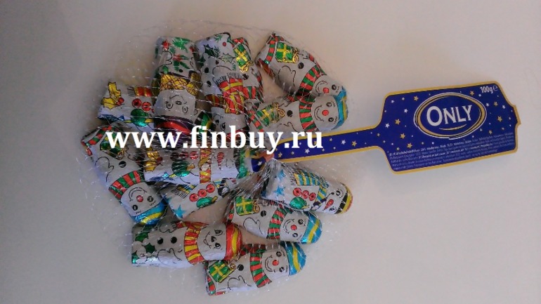 Шоколадные морозики и снеговички 100 гр Цена: 95 руб.