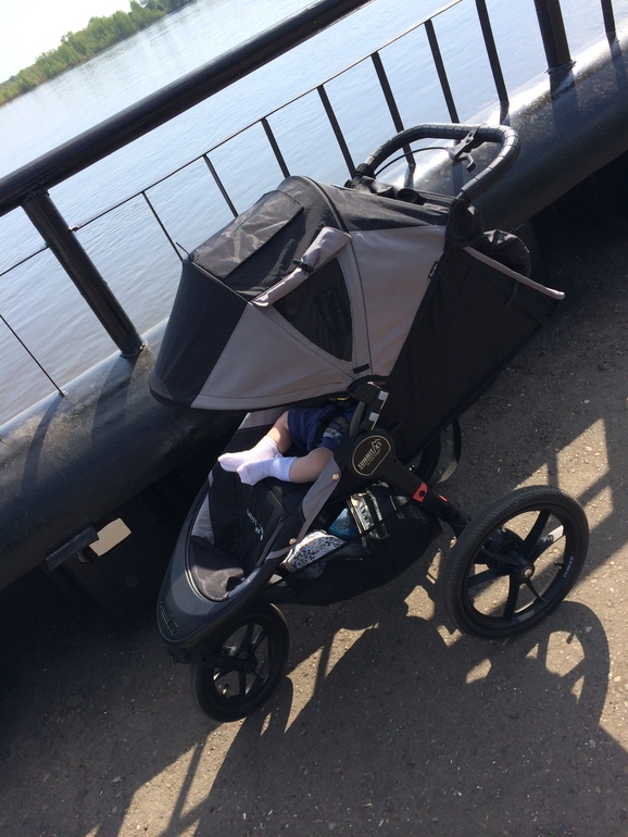 А вот и мой Baby Jogger Summit X3  (2014г.)
