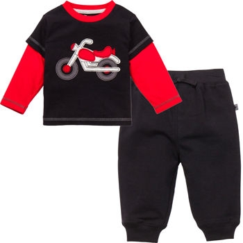 Little me 2 Спортивных костюма «Мотоцикл» (4 вещи в наборе)!