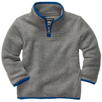 OshKosh джемпер флисовый светло-серый