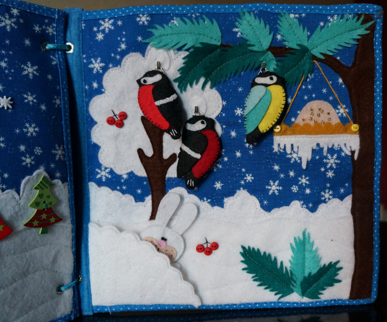 Развивающая книжка для сынишки. Первый опыт!