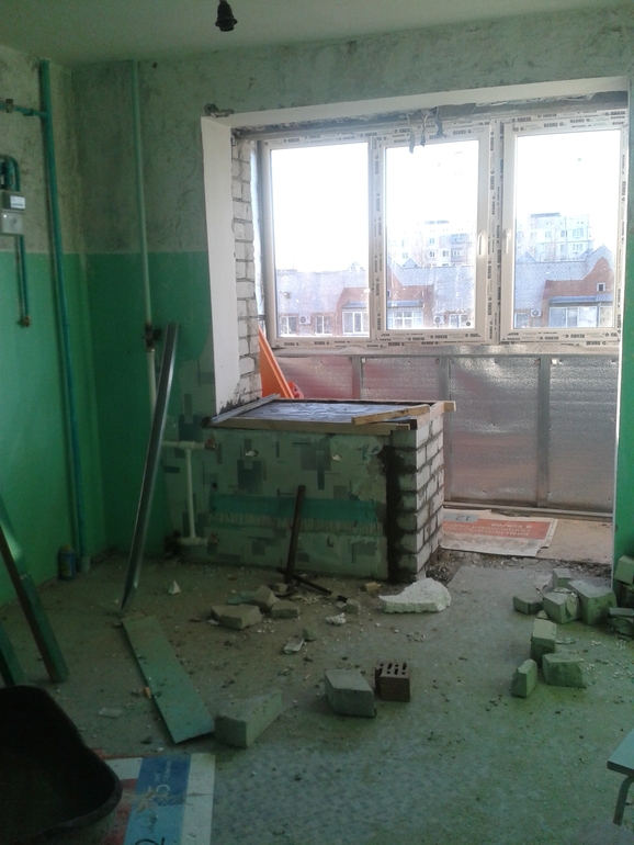 Квартира в процессе ремонта...Много фото...