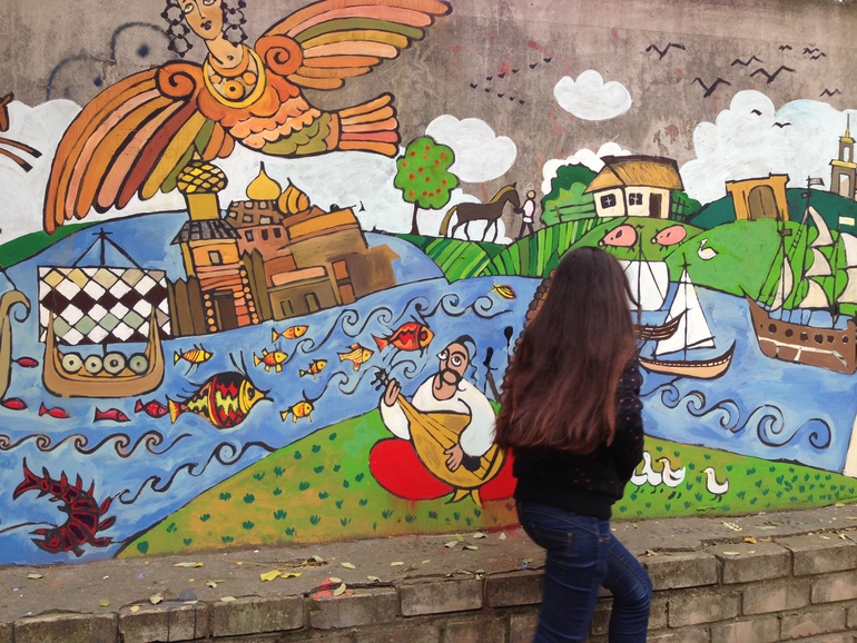 Украинский street art