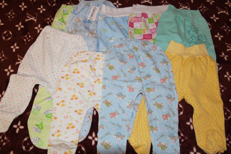 Хвасти , то что прикупила к рождению малыша.