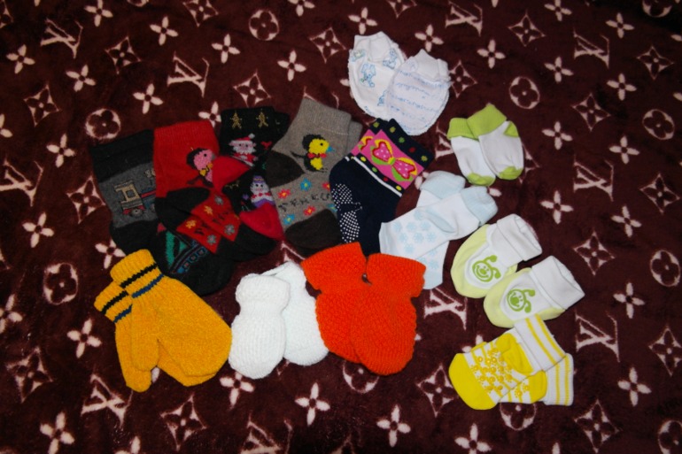 Хвасти , то что прикупила к рождению малыша.