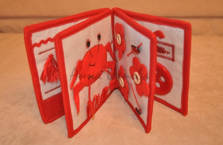 Книжка про красный цвет