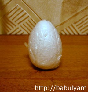 Забавные цыплята из ниток