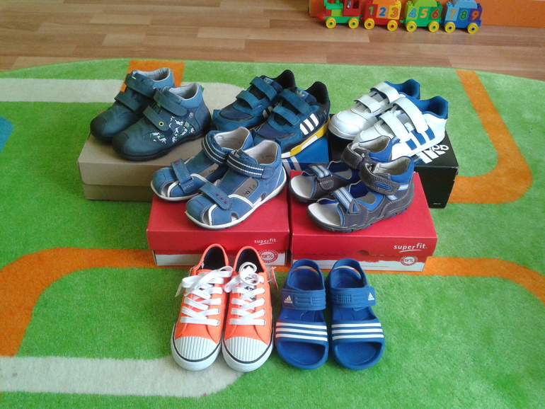 Наша обувь на лето (от +15 и выше)