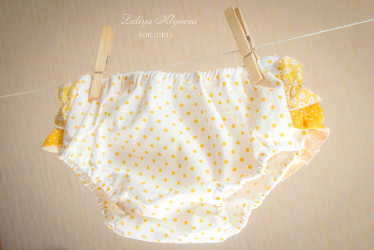 Трусики на памперс или блумеры для озорного лета!