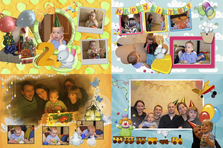 Красочно оформлю фотографии Вашего малыша!