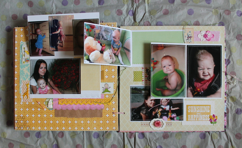 Альбом для малышки Стефании