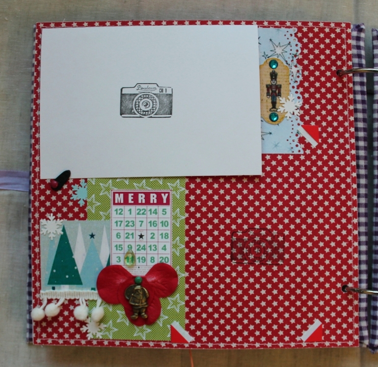 Малышковый сиреневый альбом.