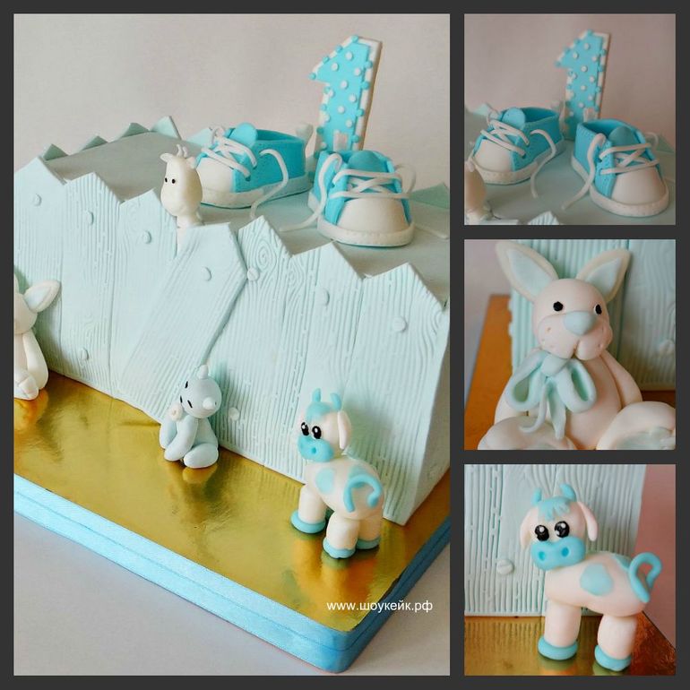 В честь первого дня рождения.